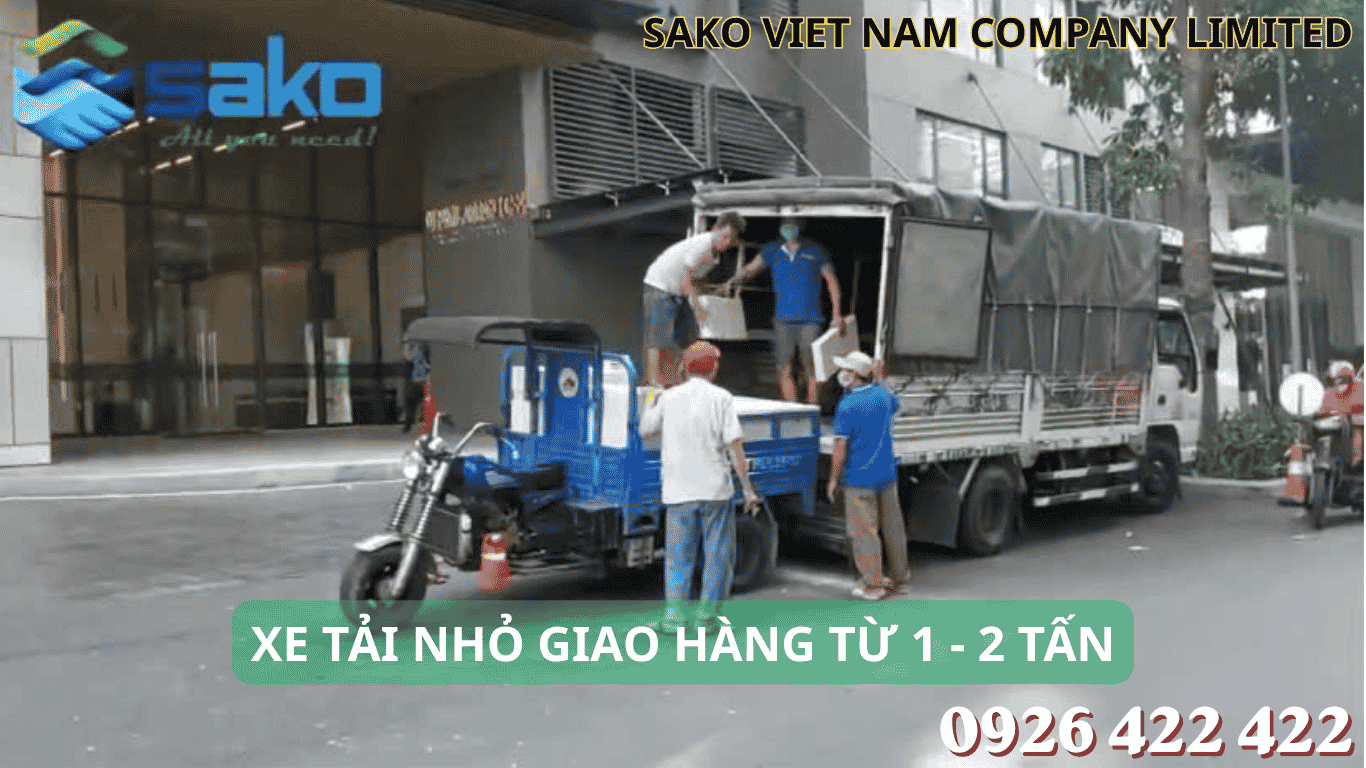 Vận chuyển nhỏ lẻ bằng các dòng xe tải nỏ