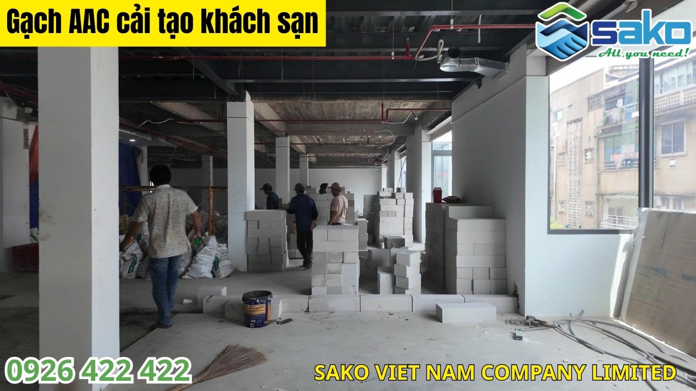 Giải pháp nhẹ nhàng xây dựng khách sạn tại quận 1, TP.HCM: Giải pháp tối ưu cho dự án cải tạo xây dựng nhà cao tầng
